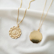 St. Christopher Necklace (22") - Patron St. of Travelers - 14K Gold Filled