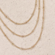 St. Joseph Pendant Necklace (18") - 18K Gold Filled
