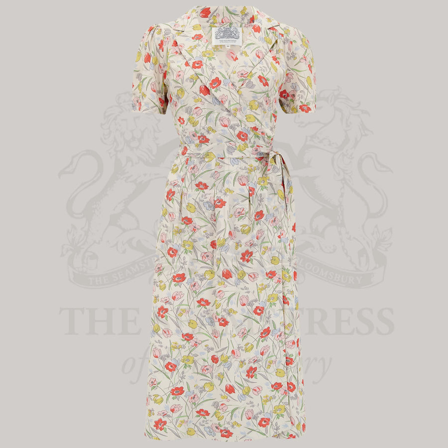 Peggy Dress (Poppy Print)