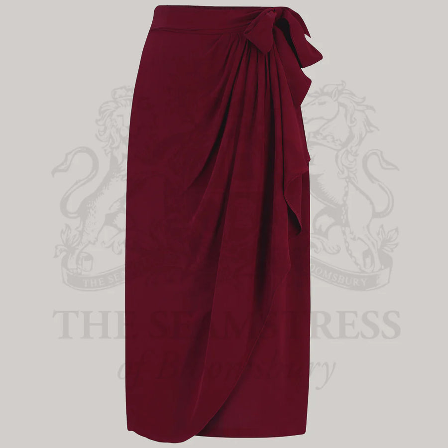 Deanna Skirt (Windsor Wine)