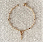 Rosary Bracelet - 18K Gold Filled