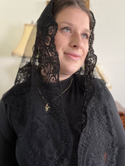 St. Clara Veil (Black)