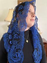 St. Clara Veil (Blue)