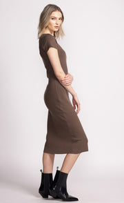 Paige Dress (Mocha)